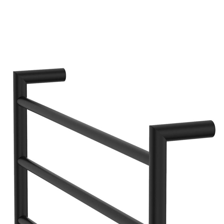 Kaya Heated Towel Rail, 600 x 450mm - Matte Black