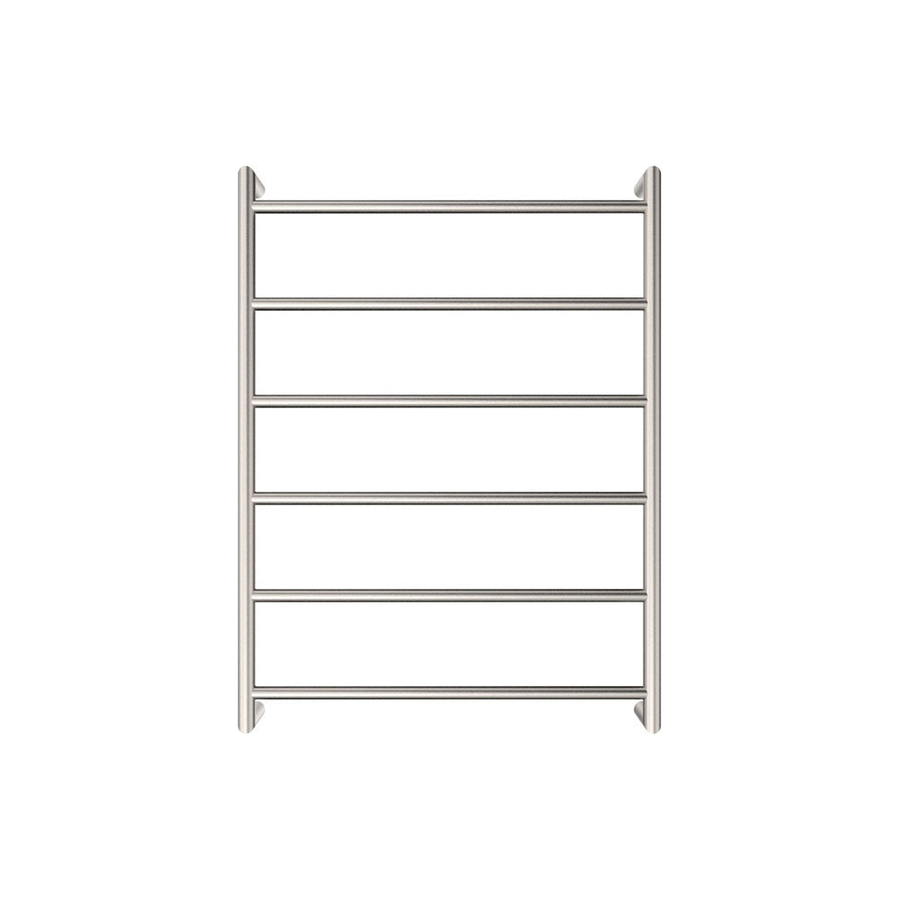 Kaya Heated Towel Rail, 600 x 800mm - Brushed Nickel