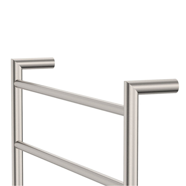 Kaya Heated Towel Rail, 600 x 800mm - Brushed Nickel