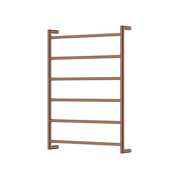 Kaya Heated Towel Rail, 600 x 800mm - Brushed Copper