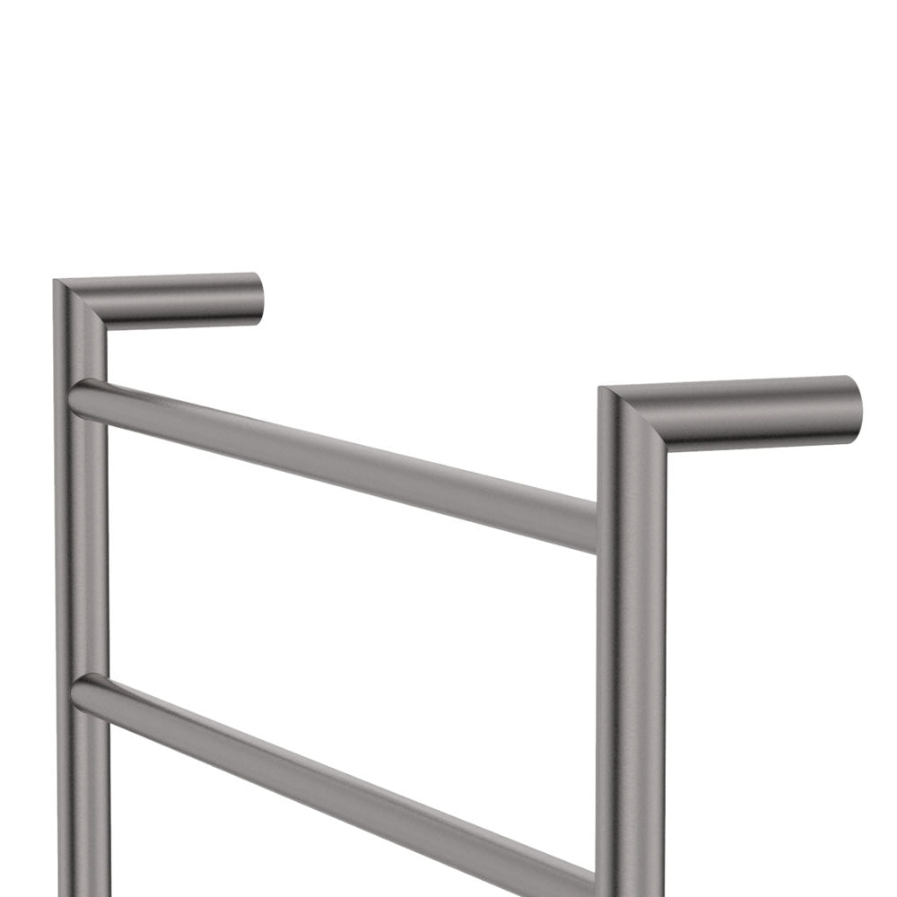 Kaya Heated Towel Rail, 600 x 800mm - Gun Metal