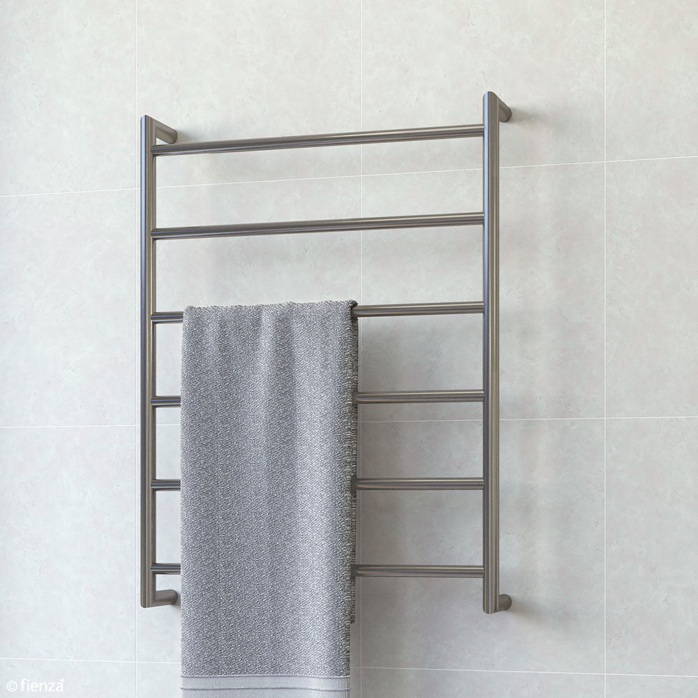 Kaya Heated Towel Rail, 600 x 800mm - Gun Metal