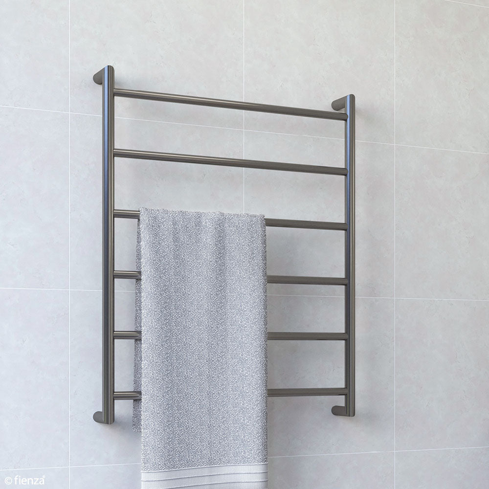 Kaya Heated Towel Rail, 600 x 800mm - Gun Metal