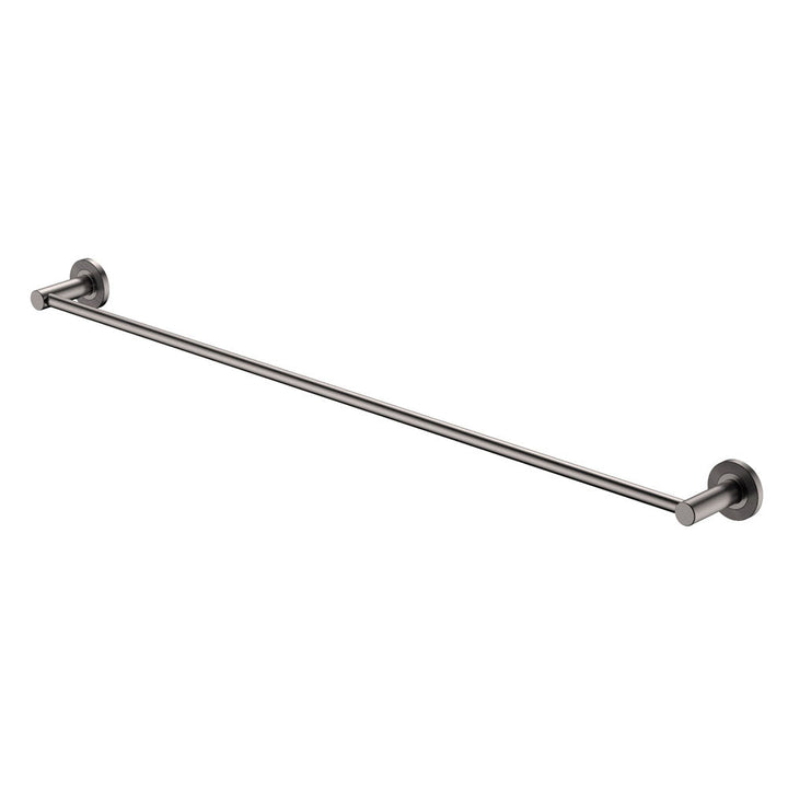 Axle 900mm Single Towel Rail - Gun Metal