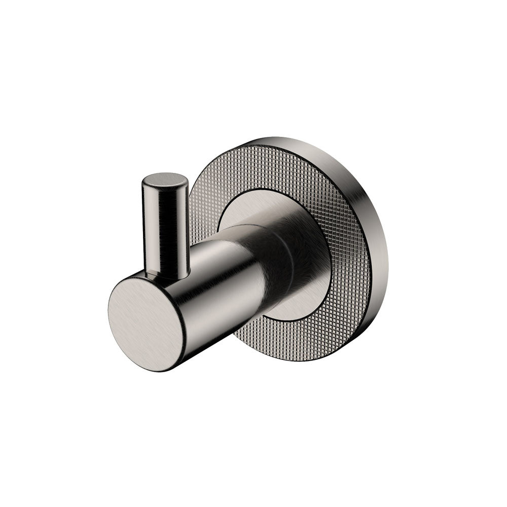 Axle Robe Hook - Brushed Nickel