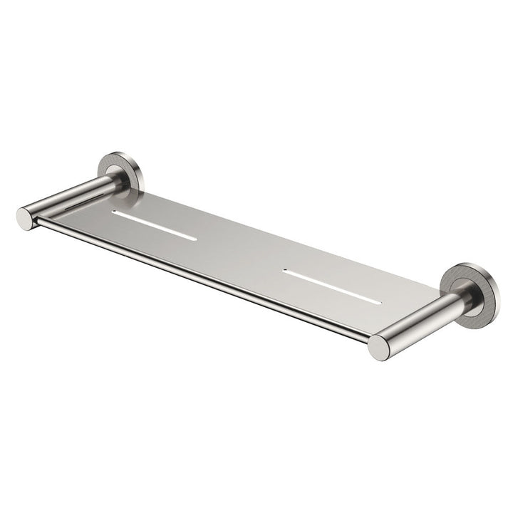 Axle Shower Shelf - Brushed Nickel
