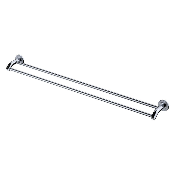 Axle 900mm Double Towel Rail - Chrome