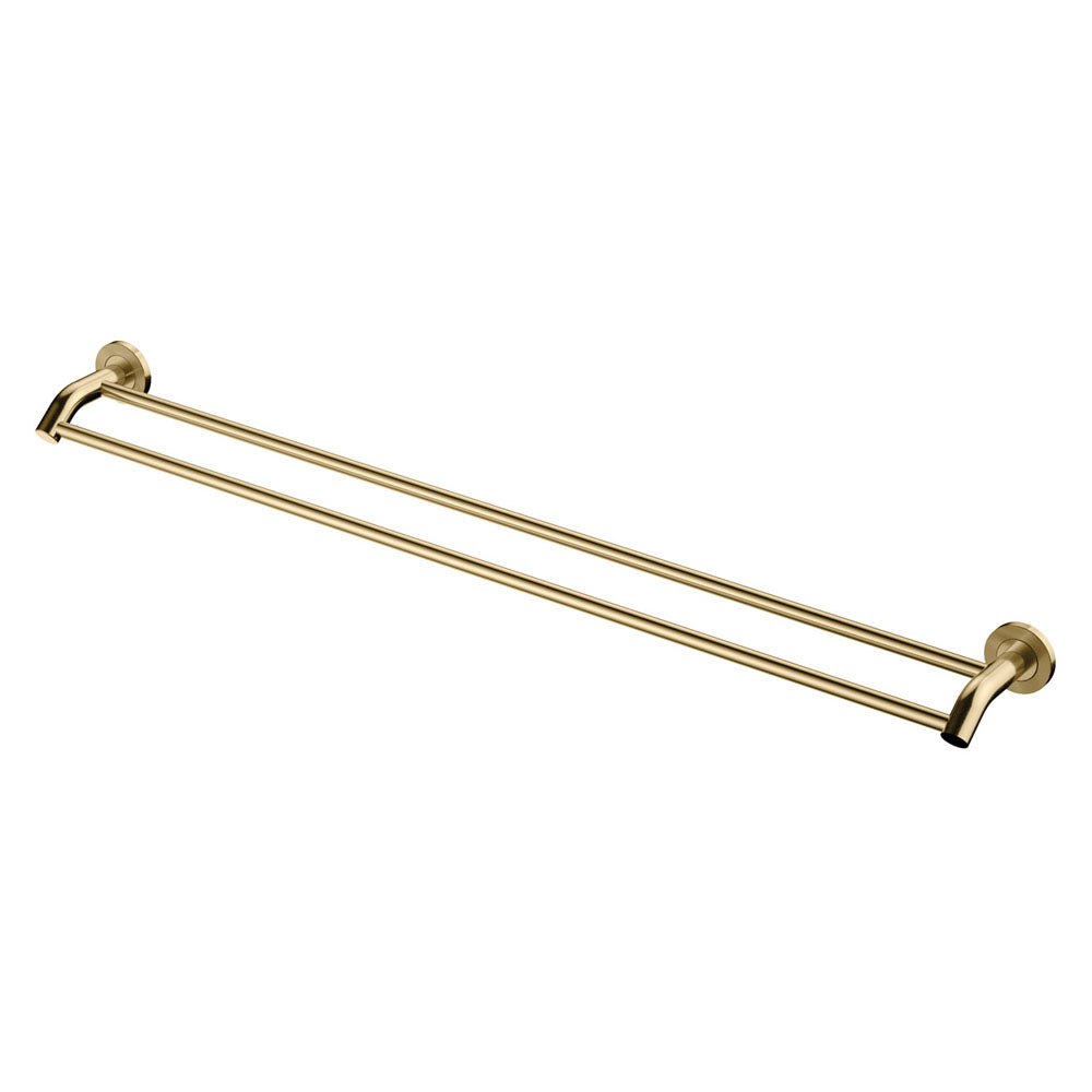 Axle 900mm Double Towel Rail - Urban Brass