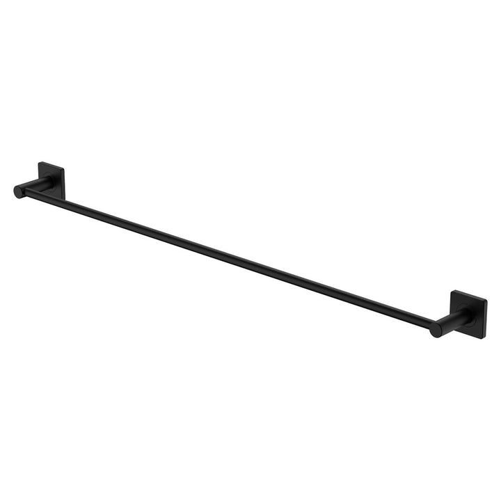 Sansa Single Towel Rail, 900mm - Matte Black