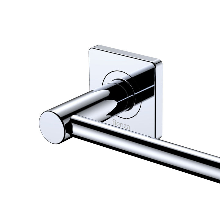 Sansa Single Towel Rail, 900mm - Chrome