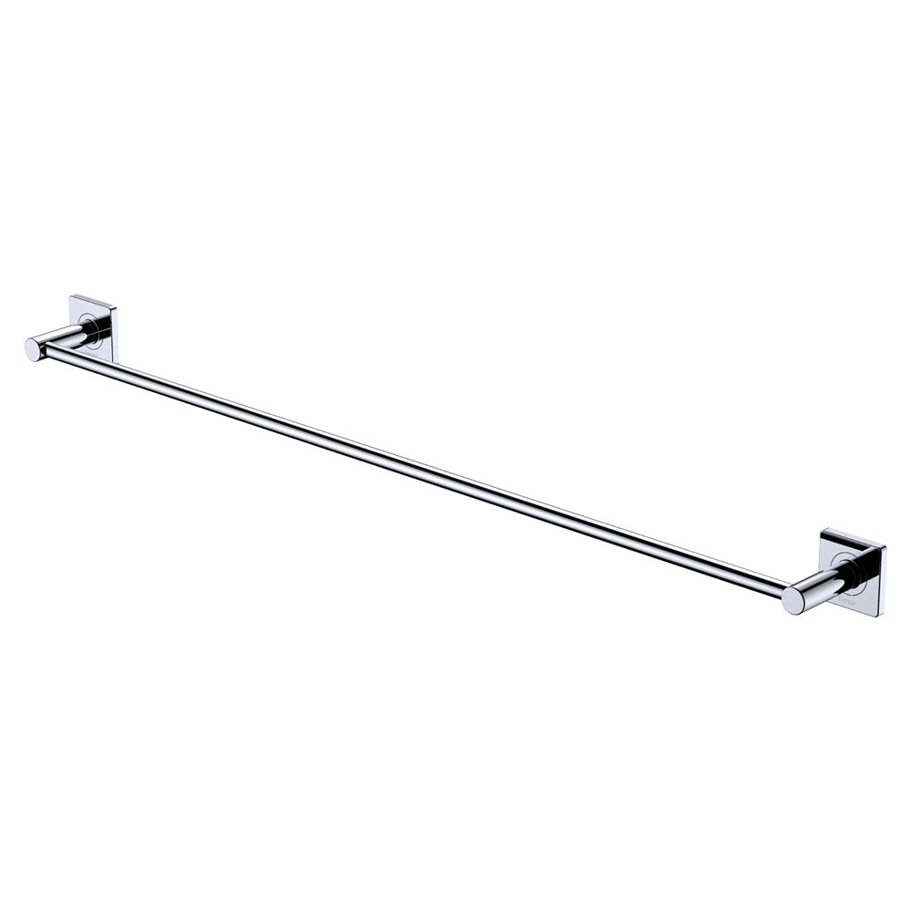 Sansa Single Towel Rail, 900mm - Chrome