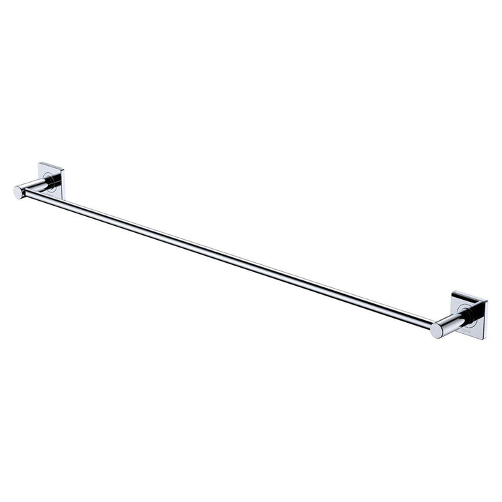 Sansa Single Towel Rail, 900mm - Chrome