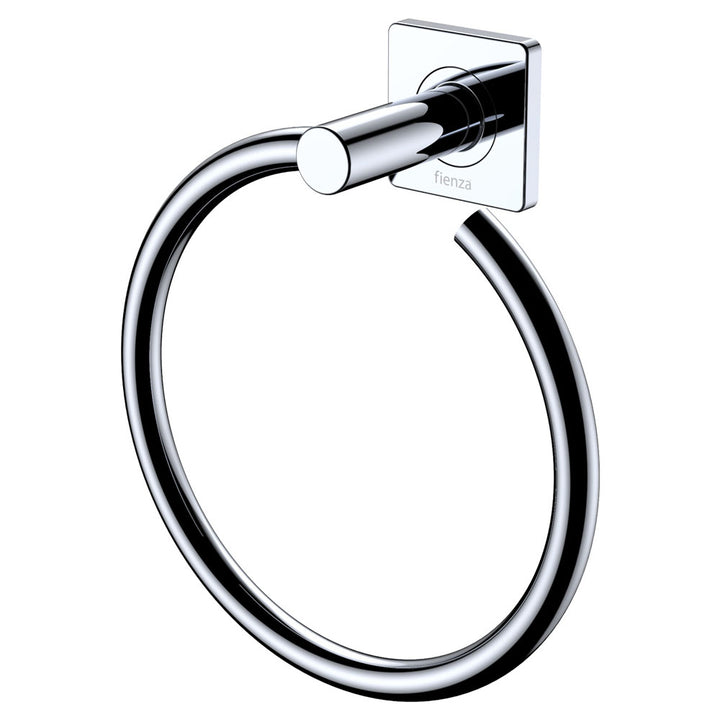 Sansa Hand Towel Ring - Chrome