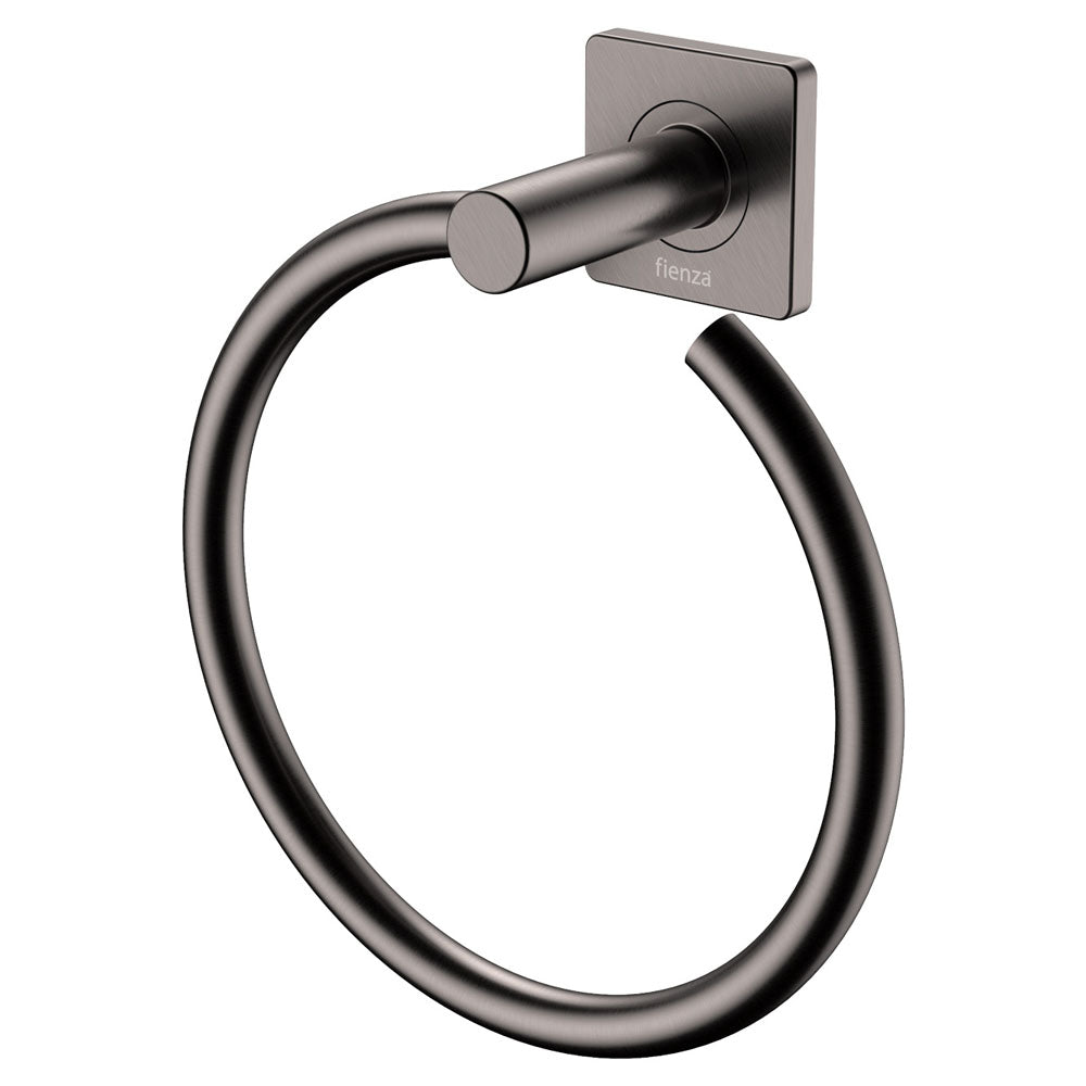 Sansa Hand Towel Ring - Gun Metal