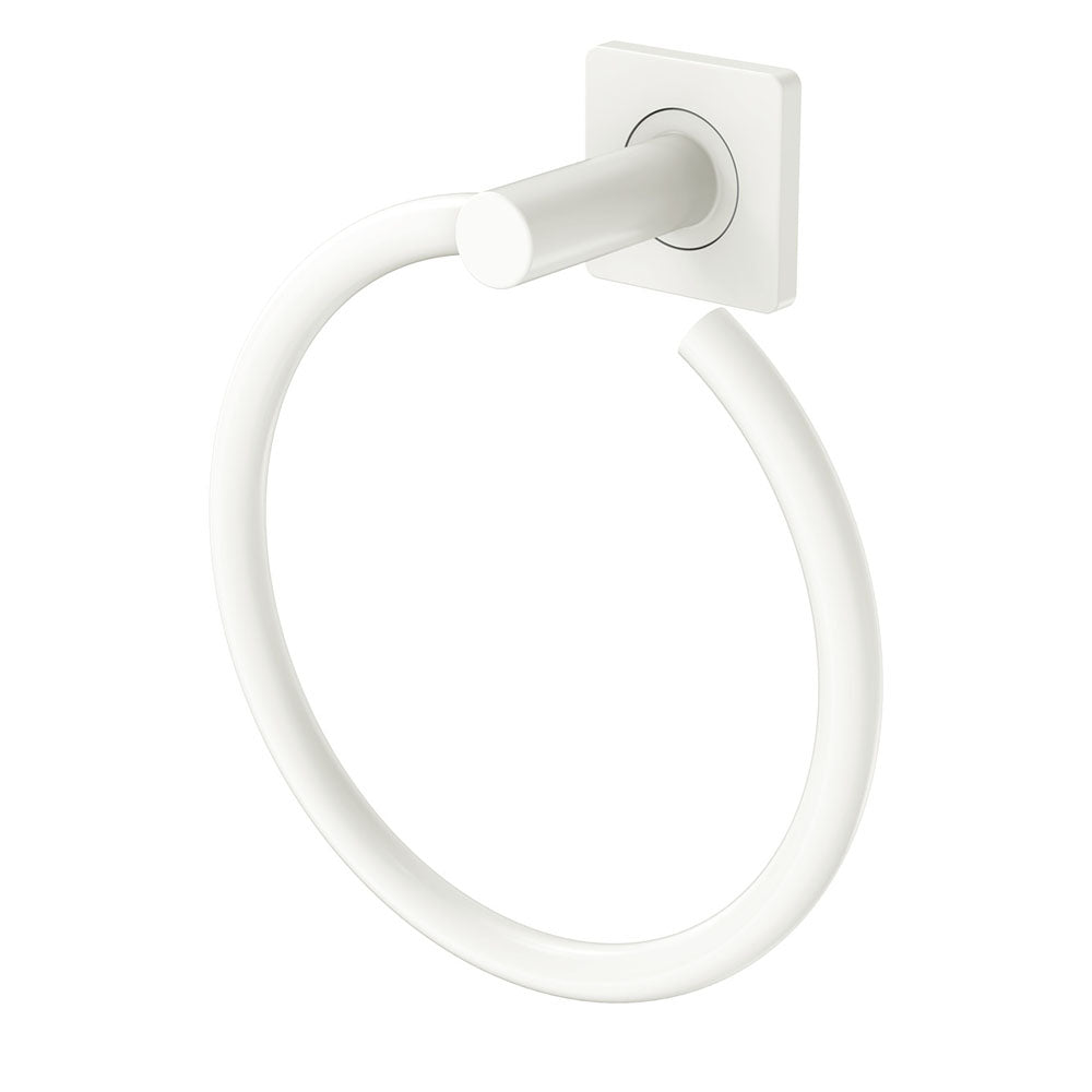Sansa Hand Towel Ring - Matte White