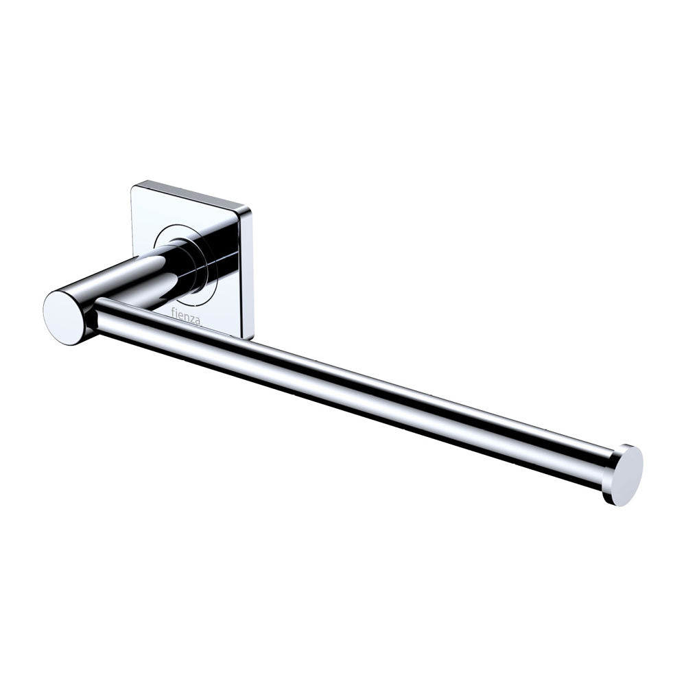 Sansa Hand Towel Rail / Toilet Roll Holder - Chrome