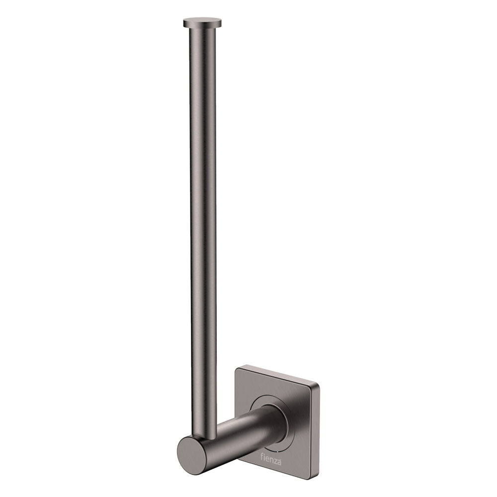 Sansa Hand Towel Rail / Toilet Roll Holder - Gun Metal