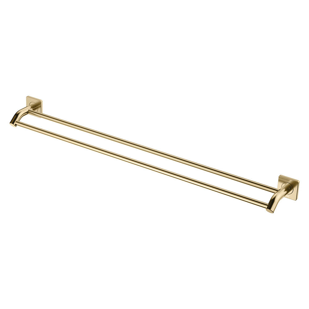 Sansa Double Towel Rail, 900mm - Urban Brass