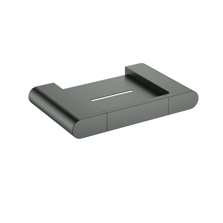 Flores Soap Dish Metal - Gun Metal