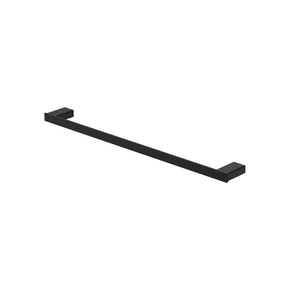 Tono Single Towel Rail, 610 mm - Matte Black