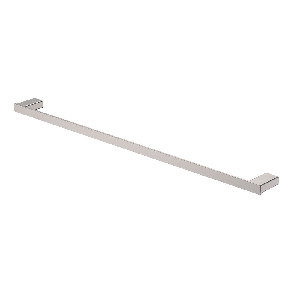 Tono Single Towel Rail, 810 mm - Brushed Nickel