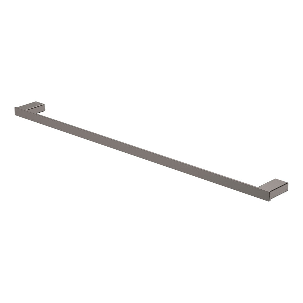 Tono Single Towel Rail, 810 mm - Gun Metal