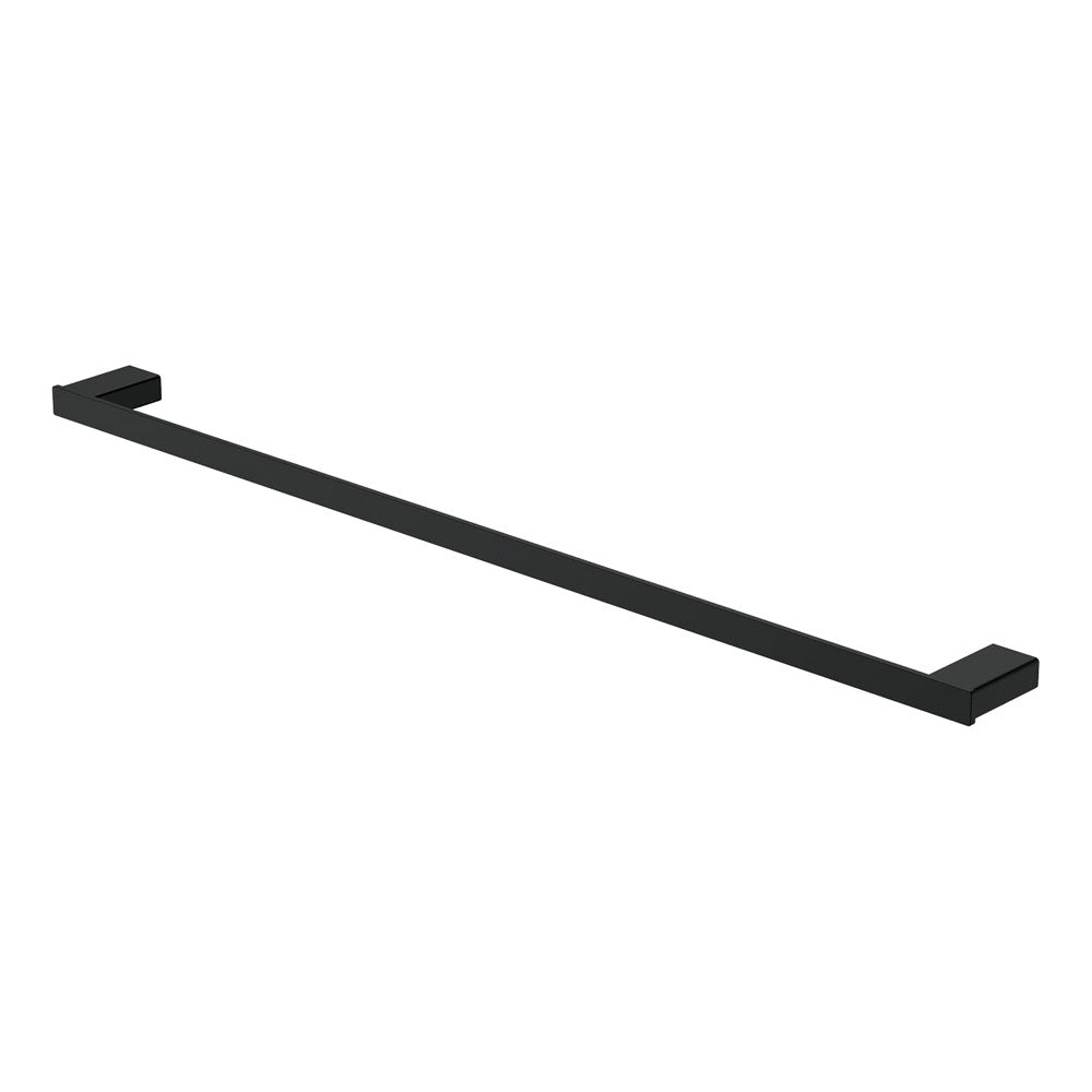 Tono Single Towel Rail, 810 mm - Matte Black