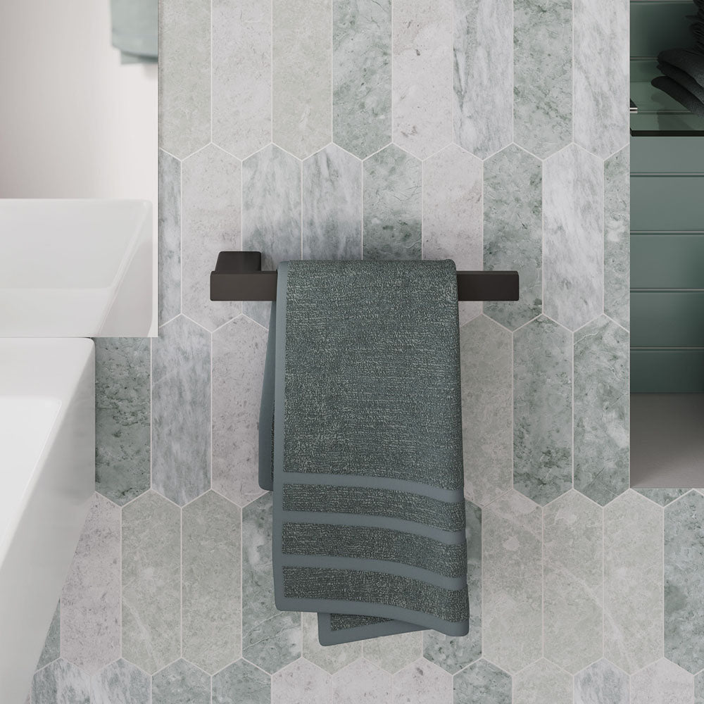 Tono Hand Towel Rail - Matte Black