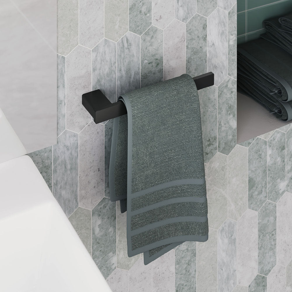 Tono Hand Towel Rail - Matte Black