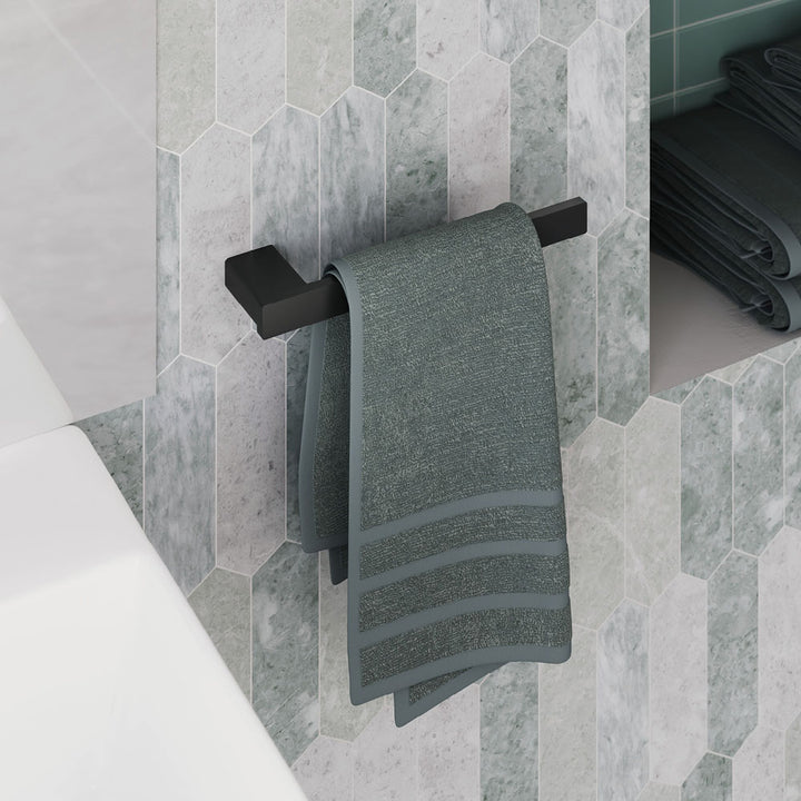 Tono Hand Towel Rail - Matte Black