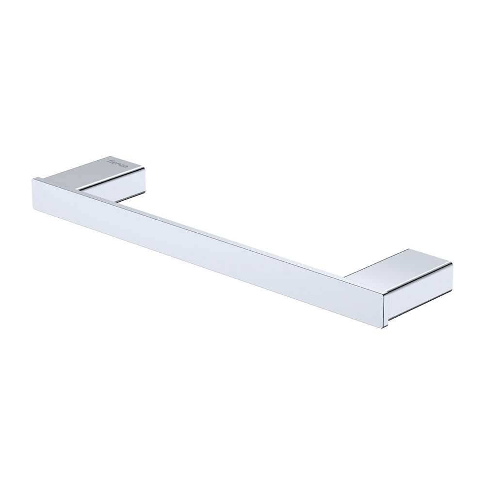 Tono Single Towel Rail, 300mm - Chrome