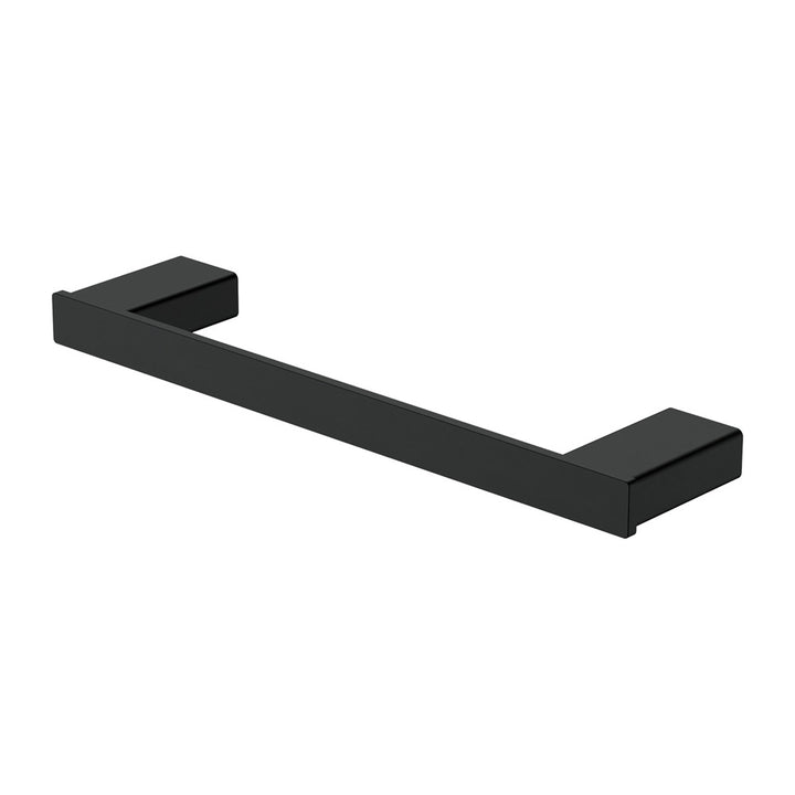 Tono Single Towel Rail, 300mm - Matte Black