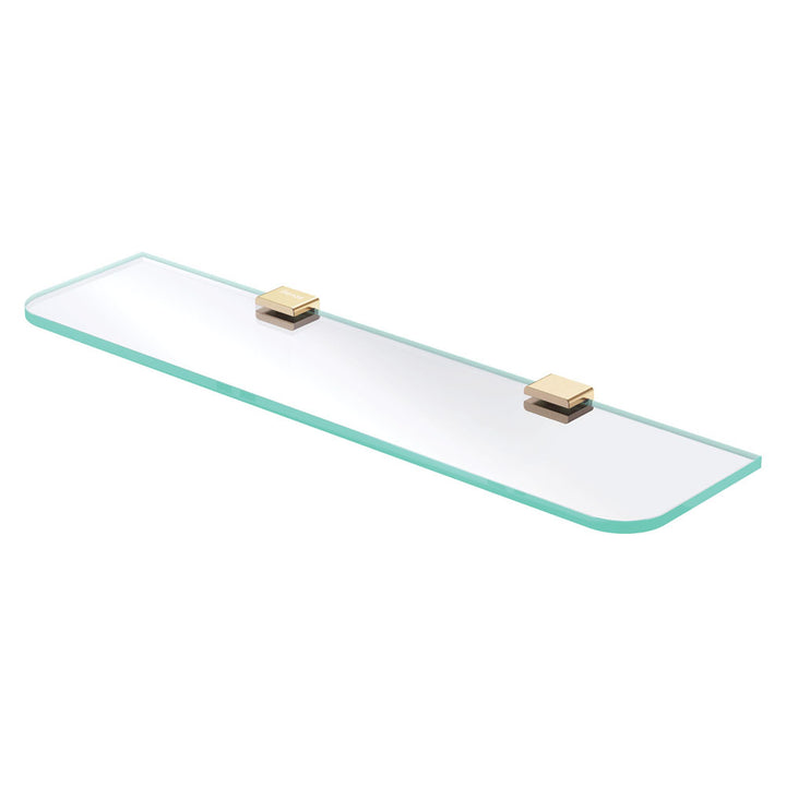 Tono Glass Shelf - Urban Brass