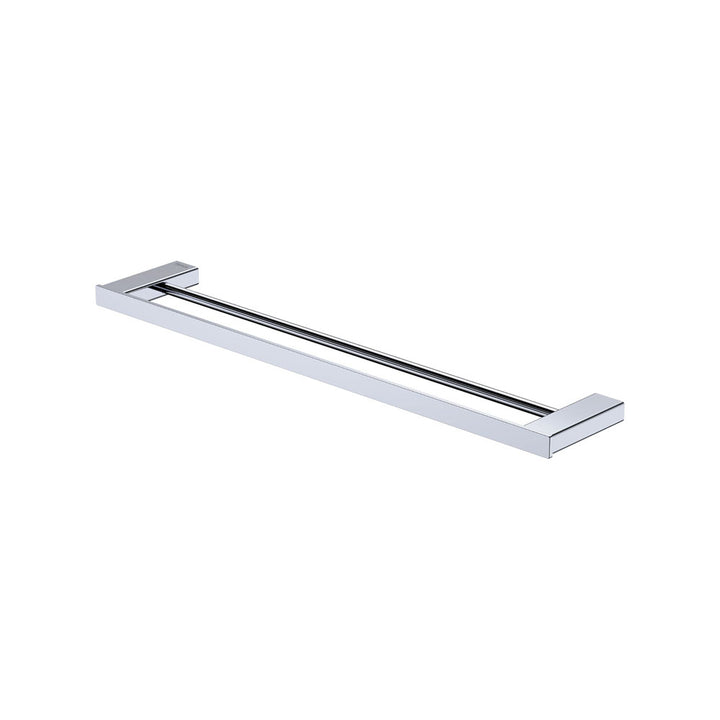Tono Double Towel Rail, 610 mm - Chrome