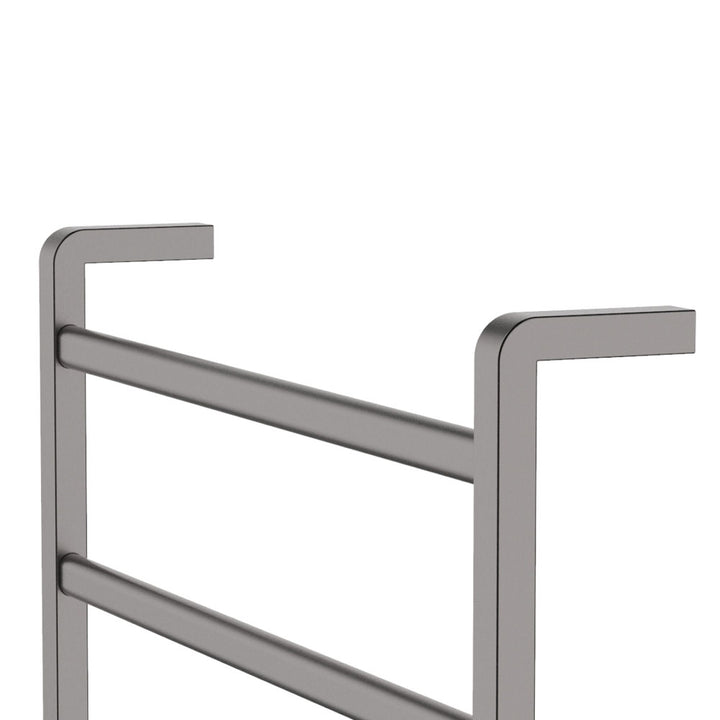 Tono Heated Towel Rail, 600 x 800mm - Gun Metal
