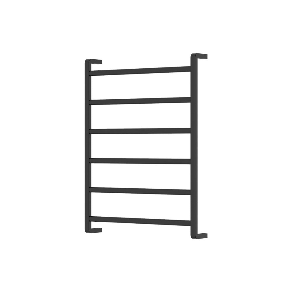 Tono Heated Towel Rail, 600 x 800mm - Matte Black
