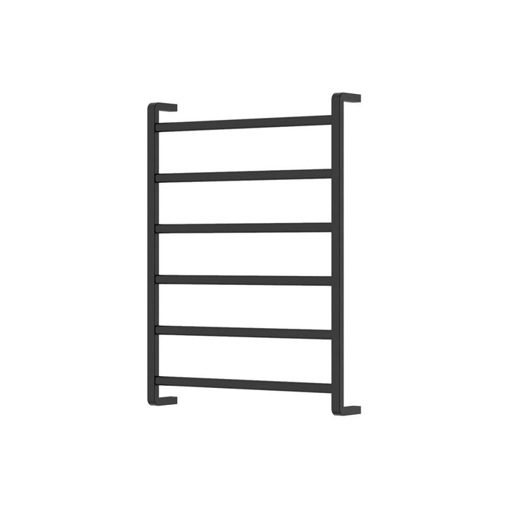 Tono Heated Towel Rail, 600 x 800mm - Matte Black
