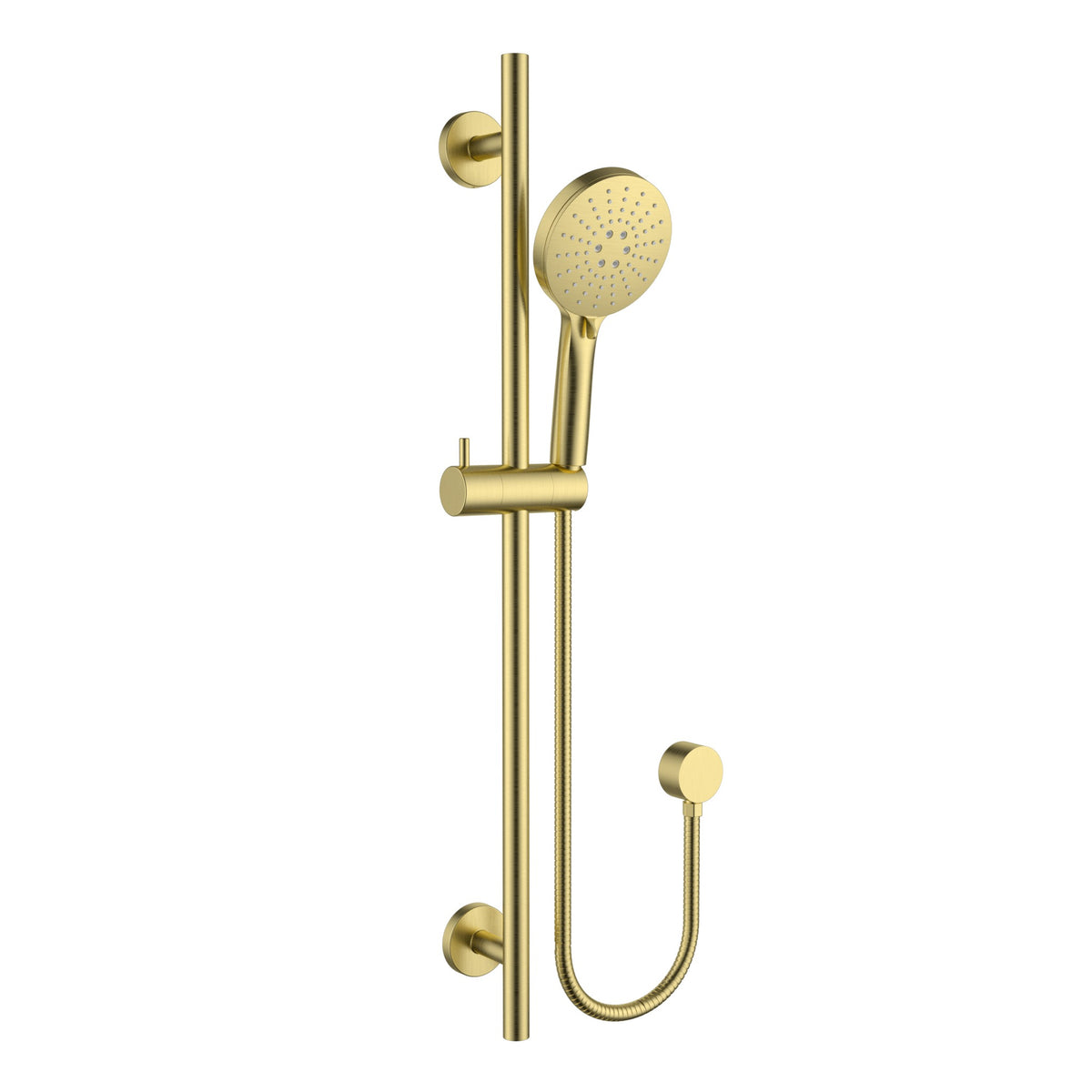 Otus Slimline Rail Shower - Brushed Gold