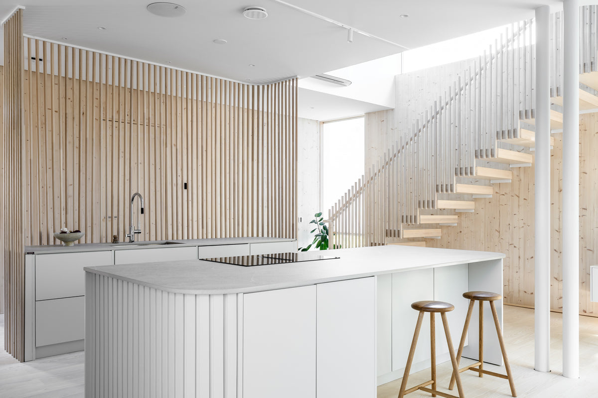 Adia Dekton 8mm in a kitchen setting
