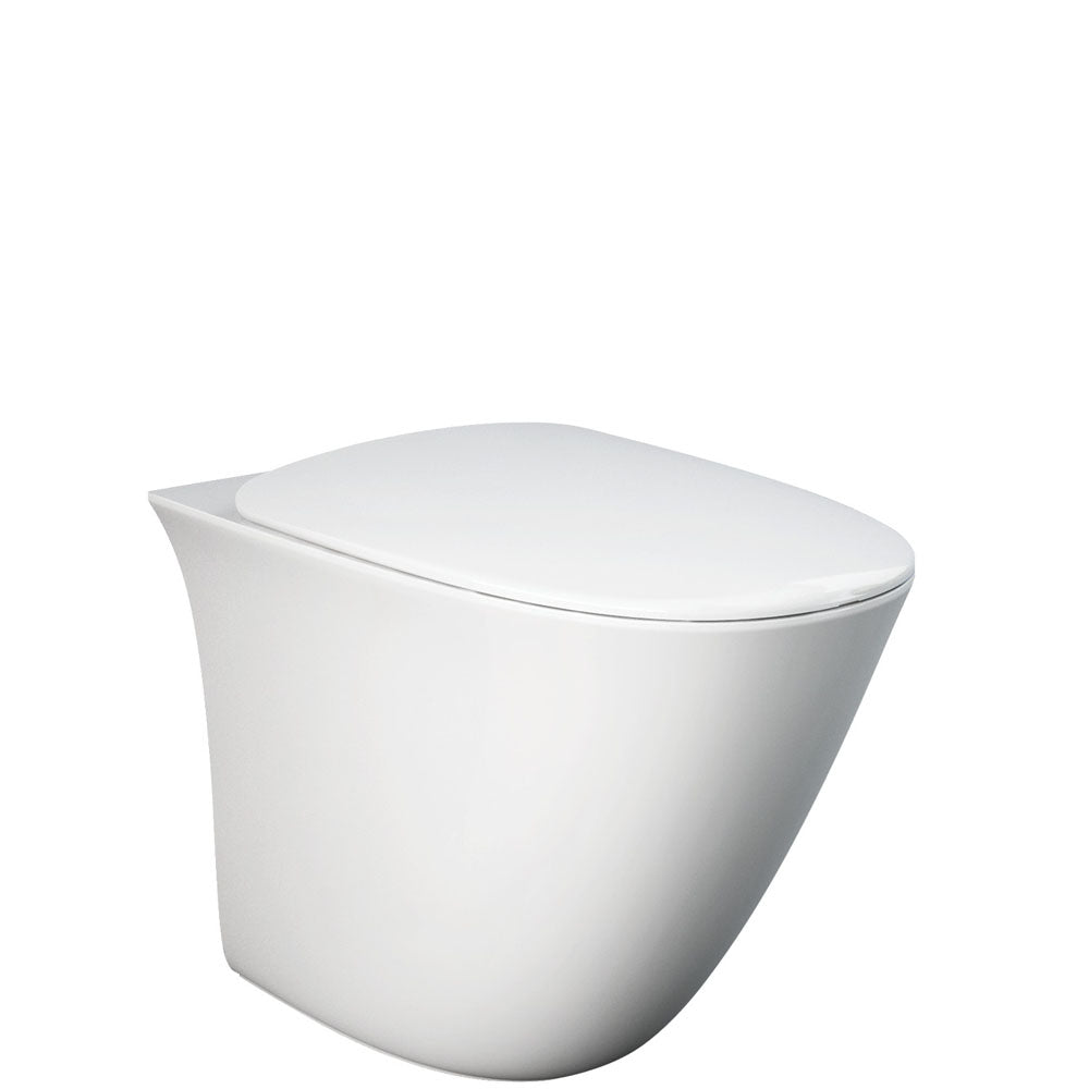 RAK Sensation Wall-Faced Toilet Suite, Alpine White - product