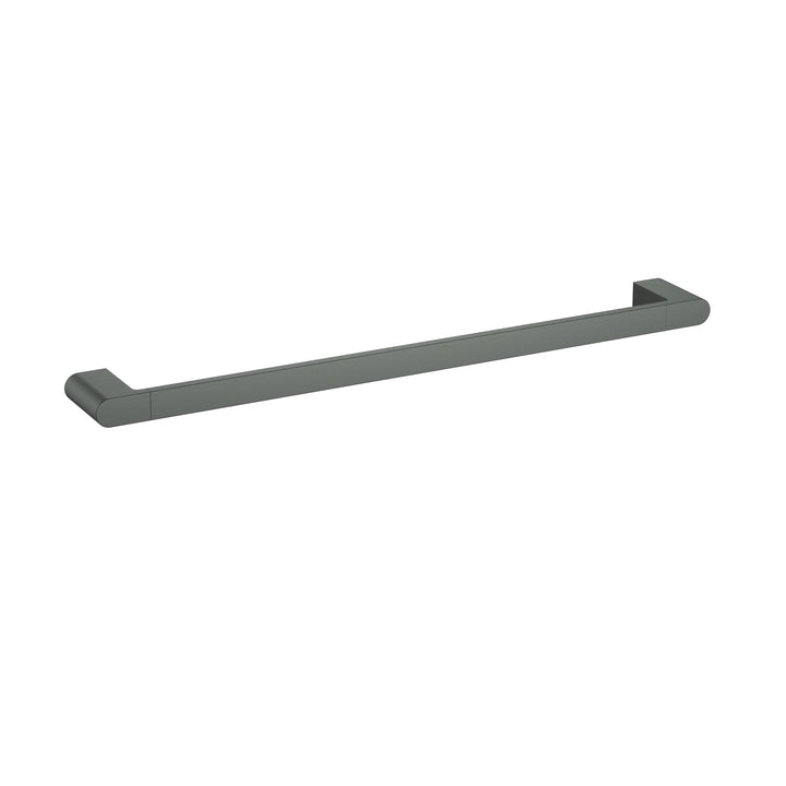 Flores Towel Rail Single 800mm - Gun Metal
