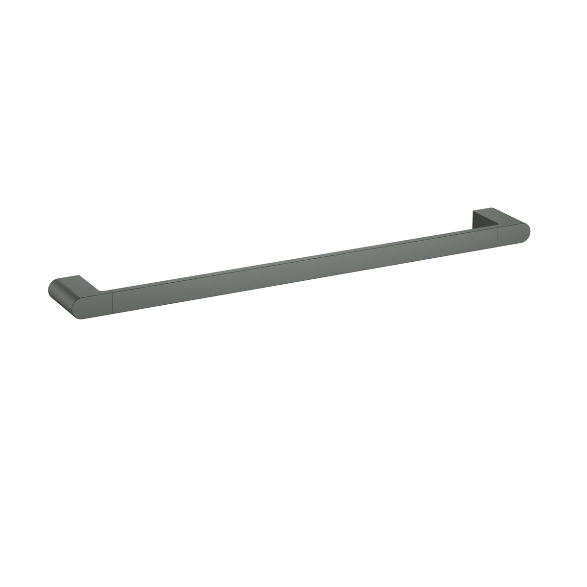 Flores Towel Rail Single 600mm - Gun Metal