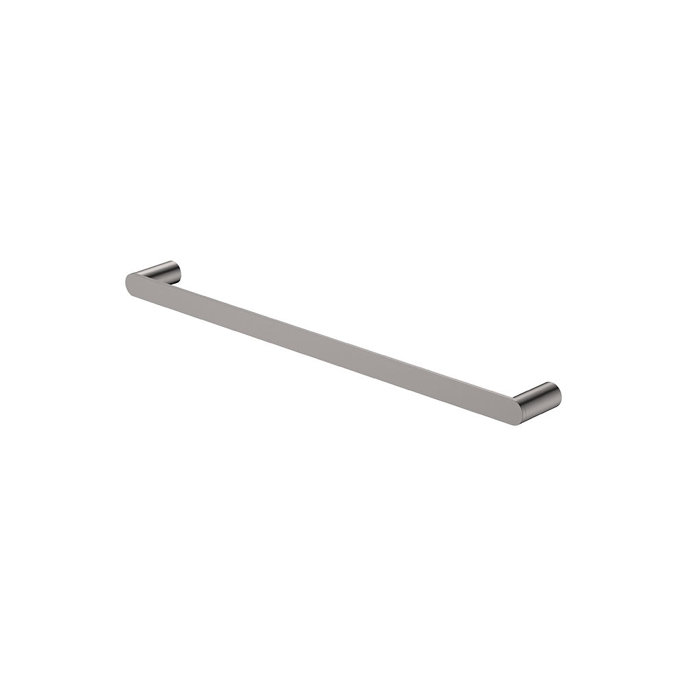 Empire Slim Single Towel Rail, 600mm - Gun Metal