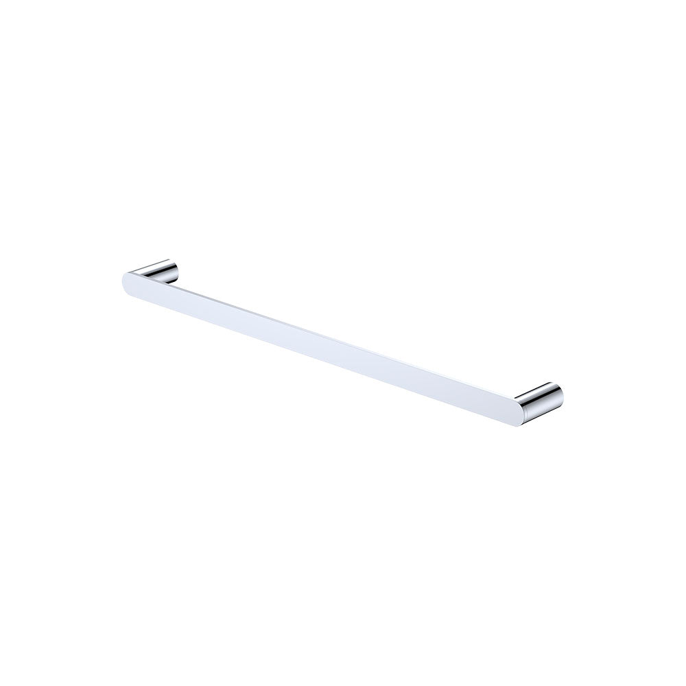 Empire Slim Single Towel Rail, 600mm - Chrome