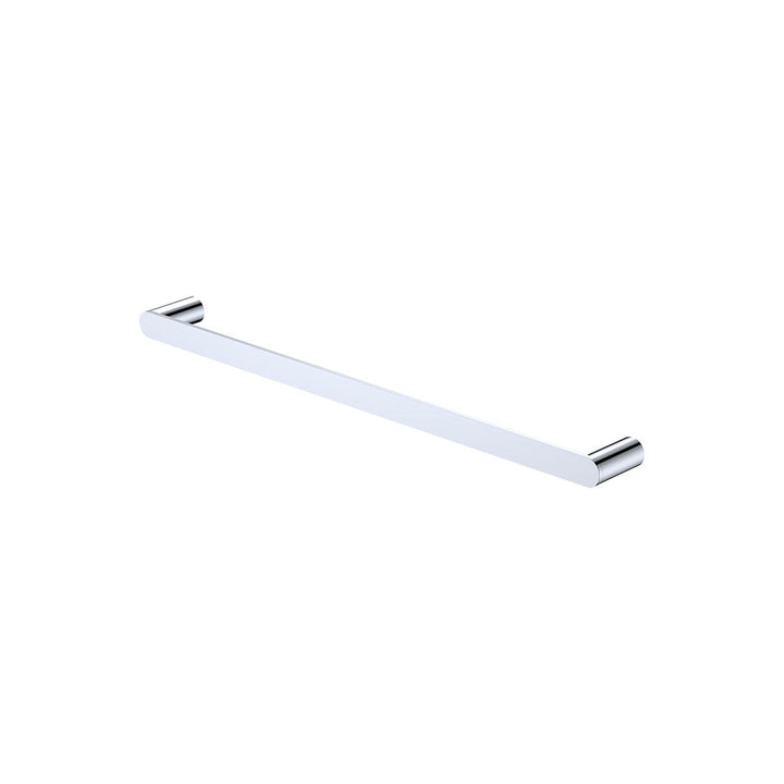 Empire Slim Single Towel Rail, 600mm - Chrome