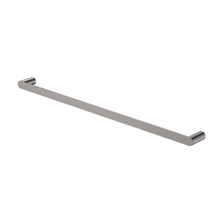 Empire Slim Single Towel Rail, 800mm - Gun Metal