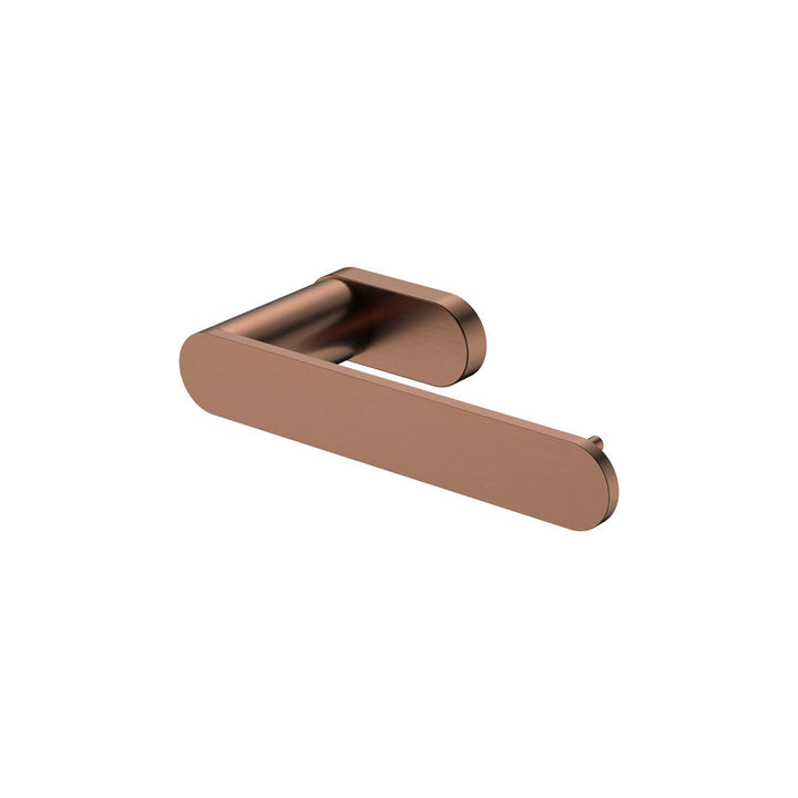 Empire Slim Toilet Roll Holder - Brushed Copper