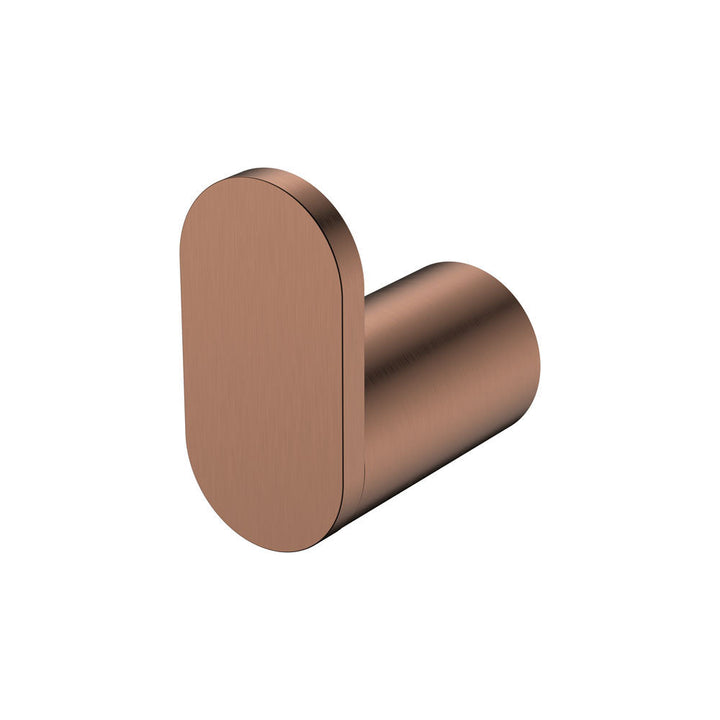 Empire Slim Robe Hook - Brushed Copper