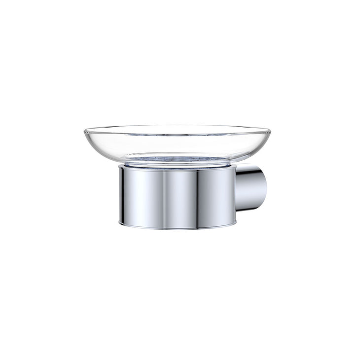Empire Slim Glass Soap Dish - Chrome