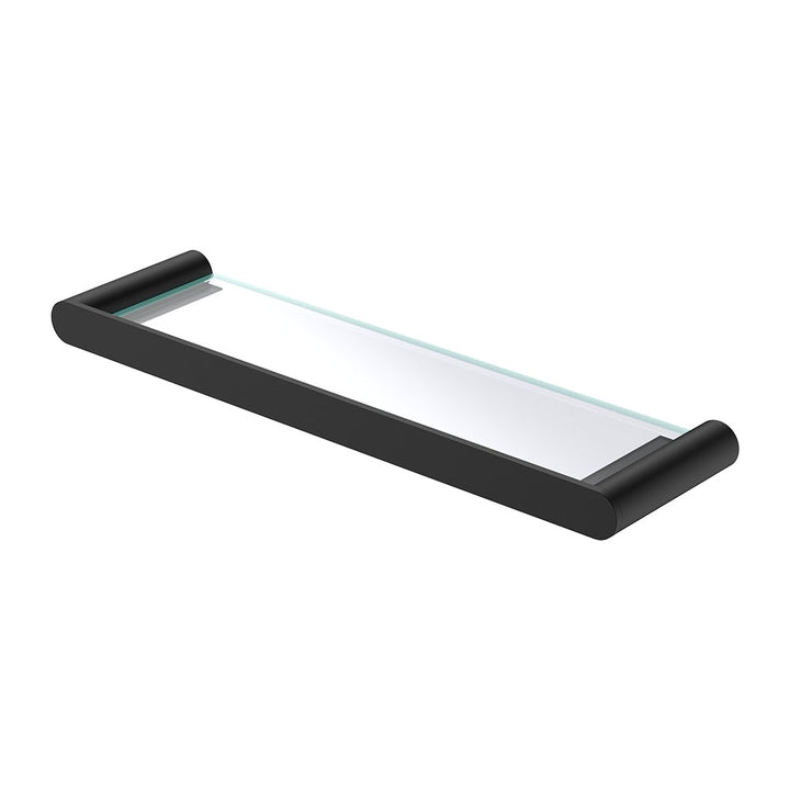 Empire Slim Glass Shelf - Matte Black